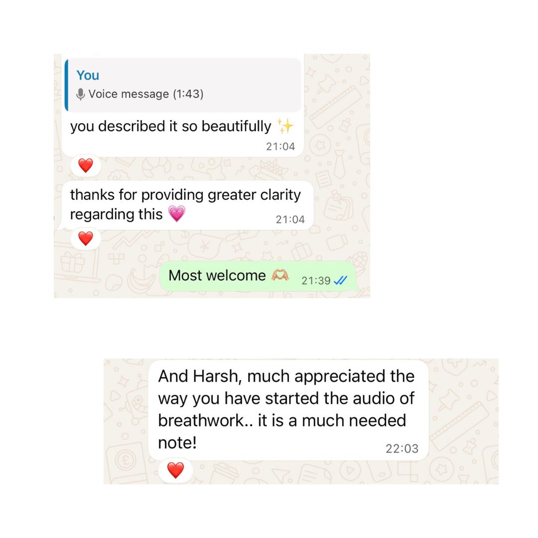 Participant message